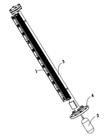 頂裝磁翻板液位計(jì)的結(jié)構(gòu)組成和應(yīng)用